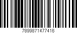 Código de barras (EAN, GTIN, SKU, ISBN): '7899871477416'