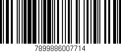 Código de barras (EAN, GTIN, SKU, ISBN): '7899886007714'