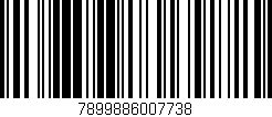 Código de barras (EAN, GTIN, SKU, ISBN): '7899886007738'