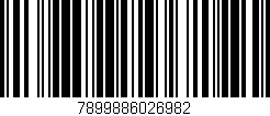 Código de barras (EAN, GTIN, SKU, ISBN): '7899886026982'