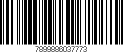Código de barras (EAN, GTIN, SKU, ISBN): '7899886037773'