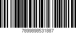 Código de barras (EAN, GTIN, SKU, ISBN): '7899898531887'