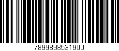 Código de barras (EAN, GTIN, SKU, ISBN): '7899898531900'