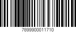 Código de barras (EAN, GTIN, SKU, ISBN): '7899900011710'
