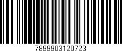 Código de barras (EAN, GTIN, SKU, ISBN): '7899903120723'