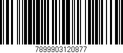 Código de barras (EAN, GTIN, SKU, ISBN): '7899903120877'