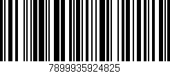 Código de barras (EAN, GTIN, SKU, ISBN): '7899935924825'