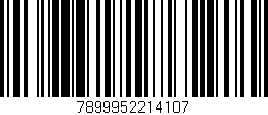 Código de barras (EAN, GTIN, SKU, ISBN): '7899952214107'