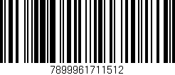 Código de barras (EAN, GTIN, SKU, ISBN): '7899961711512'