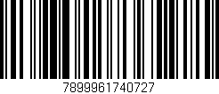 Código de barras (EAN, GTIN, SKU, ISBN): '7899961740727'