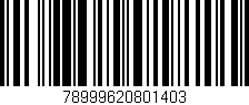 Código de barras (EAN, GTIN, SKU, ISBN): '78999620801403'