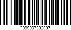 Código de barras (EAN, GTIN, SKU, ISBN): '7899967902037'