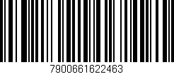 Código de barras (EAN, GTIN, SKU, ISBN): '7900661622463'