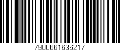 Código de barras (EAN, GTIN, SKU, ISBN): '7900661636217'