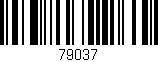 Código de barras (EAN, GTIN, SKU, ISBN): '79037'