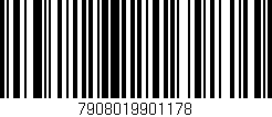 Código de barras (EAN, GTIN, SKU, ISBN): '7908019901178'