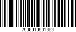 Código de barras (EAN, GTIN, SKU, ISBN): '7908019901383'