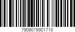 Código de barras (EAN, GTIN, SKU, ISBN): '7908019901710'
