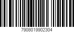 Código de barras (EAN, GTIN, SKU, ISBN): '7908019902304'