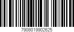 Código de barras (EAN, GTIN, SKU, ISBN): '7908019902625'