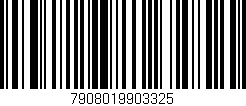 Código de barras (EAN, GTIN, SKU, ISBN): '7908019903325'