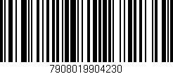 Código de barras (EAN, GTIN, SKU, ISBN): '7908019904230'