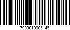Código de barras (EAN, GTIN, SKU, ISBN): '7908019905145'