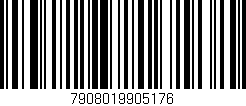 Código de barras (EAN, GTIN, SKU, ISBN): '7908019905176'