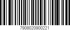 Código de barras (EAN, GTIN, SKU, ISBN): '7908020900221'