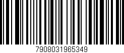 Código de barras (EAN, GTIN, SKU, ISBN): '7908031965349'