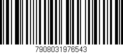Código de barras (EAN, GTIN, SKU, ISBN): '7908031976543'