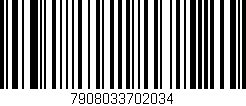 Código de barras (EAN, GTIN, SKU, ISBN): '7908033702034'