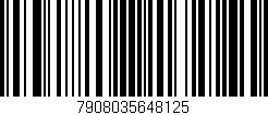 Código de barras (EAN, GTIN, SKU, ISBN): '7908035648125'