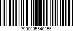Código de barras (EAN, GTIN, SKU, ISBN): '7908035648156'