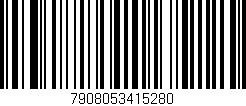 Código de barras (EAN, GTIN, SKU, ISBN): '7908053415280'