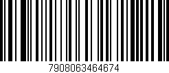 Código de barras (EAN, GTIN, SKU, ISBN): '7908063464674'