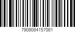 Código de barras (EAN, GTIN, SKU, ISBN): '7908084157081'