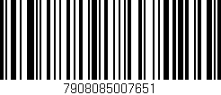 Código de barras (EAN, GTIN, SKU, ISBN): '7908085007651'