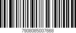 Código de barras (EAN, GTIN, SKU, ISBN): '7908085007668'