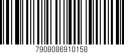 Código de barras (EAN, GTIN, SKU, ISBN): '7908086910158'
