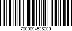 Código de barras (EAN, GTIN, SKU, ISBN): '7908094536203'