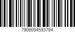 Código de barras (EAN, GTIN, SKU, ISBN): '7908094593794'