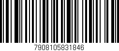 Código de barras (EAN, GTIN, SKU, ISBN): '7908105831846'