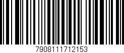 Código de barras (EAN, GTIN, SKU, ISBN): '7908111712153'