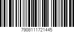 Código de barras (EAN, GTIN, SKU, ISBN): '7908111721445'