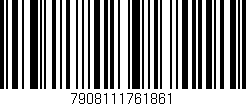 Código de barras (EAN, GTIN, SKU, ISBN): '7908111761861'