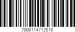 Código de barras (EAN, GTIN, SKU, ISBN): '7908114712518'