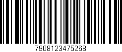 Código de barras (EAN, GTIN, SKU, ISBN): '7908123475268'
