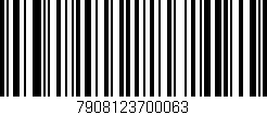 Código de barras (EAN, GTIN, SKU, ISBN): '7908123700063'