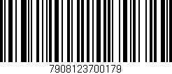 Código de barras (EAN, GTIN, SKU, ISBN): '7908123700179'